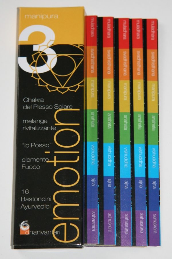 Incenso Rivitalizzante Emotion- 3° CHAKRA