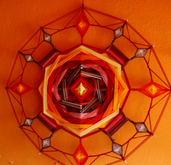 Mandala rosso